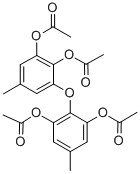 CAS#: 81835-43-0， 3-(2,6-Bis(Acetyloxy)-4-Methylphenoxy)-5-Methyl-1,2-Benzenediol Diacetate