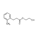 CAS#: 819066-52-9， 2-Hydroxyethyl 3-(2-methylphenyl)propanoate