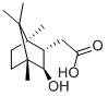 structure of CAS# 81925-04-4, (-)-Isoborneolacetic Acid