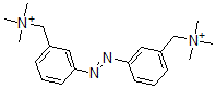 CAS#: 81931-05-7， 3,3'-Bis(alpha-(trimethylammonium)methyl)azobenzene