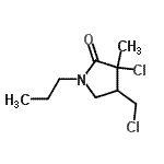 CAS#: 819800-25-4， 3-Chloro-4-(chloromethyl)-3-methyl-1-propyl-2-pyrrolidinone