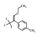 CAS#: 819866-04-1， 1-[(1E)-1-Ethoxy-3,3,3-trifluoro-1-propen-2-yl]-4-methylbenzene