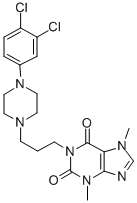 CAS#: 81995-79-1， 1-(3-(4-(3,4-Dichlorophenyl)-1-Piperazinyl)Propyl)Theobromine