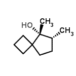CAS#: 820222-50-2， (5R,6R)-5,6-Dimethylspiro[3.4]octan-5-ol