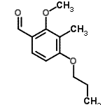 CAS#: 820237-56-7， 2-Methoxy-3-methyl-4-propoxybenzaldehyde