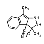 CAS#: 820245-97-4， 3,3,8-Trimethyl-2,3-dihydroindeno[2,1-c]pyrazole-3a(1H)-carbonitrile