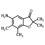 CAS#: 820257-61-2， 5-Amino-2,2,6,7-tetramethyl-1-benzofuran-3(2H)-one