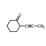 CAS#: 82031-73-0， 2-(1-Propyn-1-yl)cyclohexanone