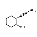 CAS#: 82031-74-1， (1R,2R)-2-(1-Propyn-1-yl)cyclohexanol