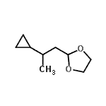 CAS#: 82044-53-9， 2-(2-Cyclopropylpropyl)-1,3-dioxolane