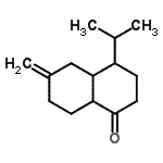 CAS#: 82096-16-0， 4-Isopropyl-6-methyleneoctahydro-1(2H)-naphthalenone