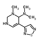 CAS#: 820973-06-6， N,N,3-Trimethyl-5-(1,2,5-thiadiazol-3-yl)-1,2,3,4-tetrahydro-4-pyrimidinamine