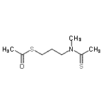 CAS#: 82125-90-4， S-{3-[Ethanethioyl(methyl)amino]propyl} ethanethioate
