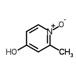 CAS#: 82153-25-1， 2-Methyl-4-pyridinol 1-oxide