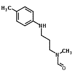 CAS#: 821780-03-4， N-Methyl-N-{3-[(4-methylphenyl)amino]propyl}formamide