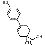 CAS#: 821798-52-1， 4-[4-(hydroxymethyl)-4-methyl-1-cyclohexenyl]phenol