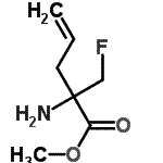 CAS#: 82212-73-5， Methyl 2-amino-2-(fluoromethyl)-4-pentenoate