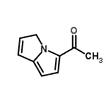 CAS#: 82215-49-4， 1-(3H-Pyrrolizin-5-yl)ethanone