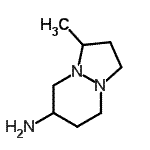 CAS#: 82222-19-3， 3-Methylhexahydro-1H-pyrazolo[1,2-a]pyridazin-6-amine