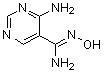CAS#: 82302-18-9， 4-Amino-N'-hydroxy-5-pyrimidinecarboximidamide