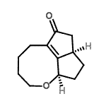 CAS#: 824391-48-2， (7aR,9aR)-3,4,5,7,7a,8,9,9a-Octahydropentaleno[1,6-bc]oxocin-6(2H)-one