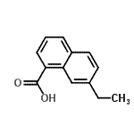 CAS#: 824430-41-3， 7-Ethyl-1-naphthoic acid