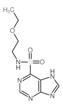 CAS#: 82499-18-1， 2-Ethoxy-N-(purin-6-yl)ethanesulfonamide