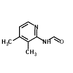 CAS#: 825-48-9， N-(3,4-Dimethyl-2-pyridinyl)formamide