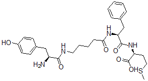 CAS#: 82518-82-9， Tyrosyl-5-aminovalerylphenylalanylmethionine