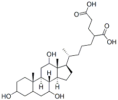 CAS#: 82583-52-6， 3,7,12-Trihydroxy-27-Carboxymethylcholestan-26-Oic Acid