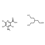 CAS#: 82683-78-1， 4-Amino-3,5,6-trichloro-2-pyridinecarboxylic acid - 2,2',2''-nitrilotriethanol (1:1)