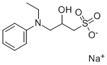structure of CAS# 82692-89-5, N-Ethyl-N-(2-Hydroxy-3-Sulfopropyl)Aniline, Sodium Salt;3-(ETHYLPHENYLAMINO)-2-HYDROXY-1-PROPANESULFONIC ACID MONOSODIUM SALT;N-ETHYL-N-(2-HYDROXY-3-SULFOPROPYL)ANILINE, SODIUM SALT