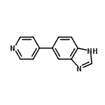 CAS#: 82718-15-8， 5-(4-Pyridinyl)-1H-benzimidazole