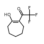 CAS#: 82726-80-5， 2,2,2-Trifluoro-1-(2-hydroxy-1-cyclohepten-1-yl)ethanone