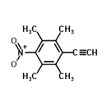CAS#: 827319-19-7， 1-Ethynyl-2,3,5,6-tetramethyl-4-nitrobenzene