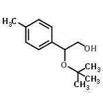 CAS#: 827321-69-7， 2-(4-Methylphenyl)-2-[(2-methyl-2-propanyl)oxy]ethanol