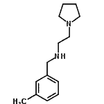 CAS#: 827326-53-4， N-(3-Methylbenzyl)-2-(1-pyrrolidinyl)ethanamine