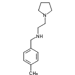 CAS#: 827327-09-3， N-(4-Methylbenzyl)-2-(1-pyrrolidinyl)ethanamine