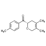 CAS#: 827337-21-3， [(2S)-4,5-Dimethyl-3,6-dihydro-2H-pyran-2-yl](4-methylphenyl)methanone