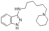 CAS 登录号：82819-17-8， N-(6-(1-哌啶基)己基)-1H-吲唑-3-胺