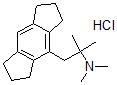 CAS#: 82875-70-5， 1,2,3,5,6,7-Hexahydro-N,N,alpha,alpha-tetramethyl-S-indacene-4-ethanamine hydrochloride