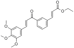 CAS#: 82885-70-9， (E,E)-3-(3-(1-Oxo-3-(3,4,5-Trimethoxyphenyl)-2-Propenyl)Phenyl)-2-Propenoic Acid Ethyl Ester