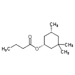 CAS#: 828912-41-0， (1R,5R)-3,3,5-Trimethylcyclohexyl butyrate
