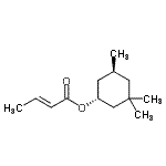 CAS#: 828912-44-3， (1R,5S)-3,3,5-Trimethylcyclohexyl (2E)-2-butenoate