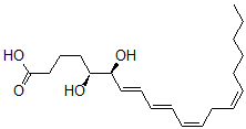 CAS#: 82948-87-6， (5S,6S,7E,9E,11Z,14Z)-5,6-Dihydroxy-7,9,11,14-Eicosatetraenoic acid