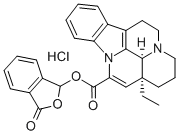 CAS#: 82958-12-1， (3-alpha,16-alpha)-Eburnamenine-14-carboxylic acid, phthalidyl ester, hydrochloride