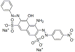 CAS#: 83006-55-7， 4-Amino-5-Hydroxy-3-[(4-Nitrophenyl)Azo]-6-(Phenylazo)Naphthalene-2,7-Disulphonic Acid, Sodium Salt
