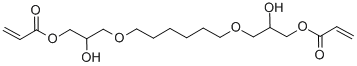 CAS#: 83045-03-8， 1,6-Hexanediylbis[Oxy(2-Hydroxy-3,1-Propanediyl)] Bisacrylate