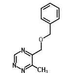 CAS#: 831218-49-6， 5-[(Benzyloxy)methyl]-6-methyl-1,2,4-triazine