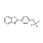 CAS#: 831242-63-8， 2-[4-(Trifluoromethoxy)phenyl]-1,3-benzothiazole